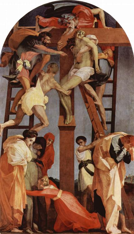 Rosso Fiorentino Deposition (mk08) Germany oil painting art